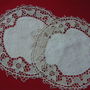 2 Mileuri cu dantela si broderie