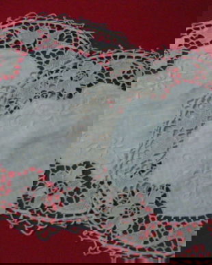 2 Mileuri cu dantela si broderie