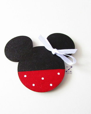 Marturie botez Minnie Mouse magnet