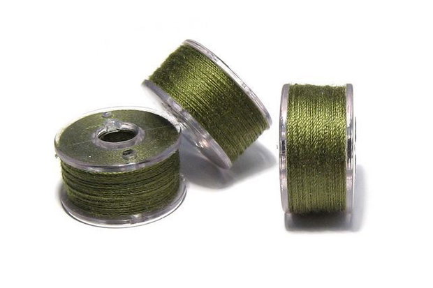 Ata din nailon, 0.1 mm, verde olive