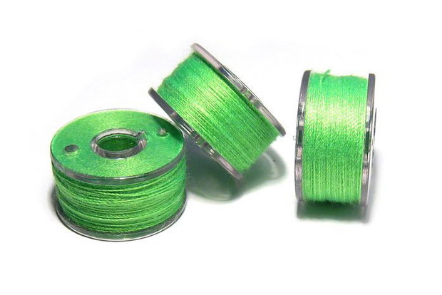 Ata din nailon, 0.1 mm, verde