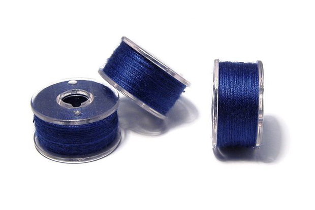 Ata din nailon, 0.1 mm, albastra