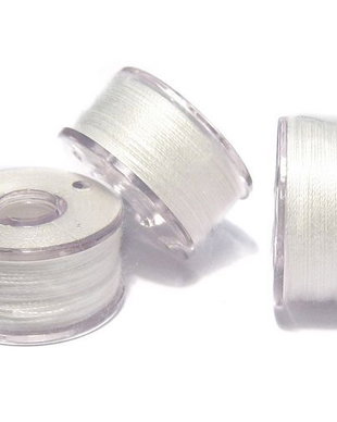 Ata din nailon, 0.1 mm, alba