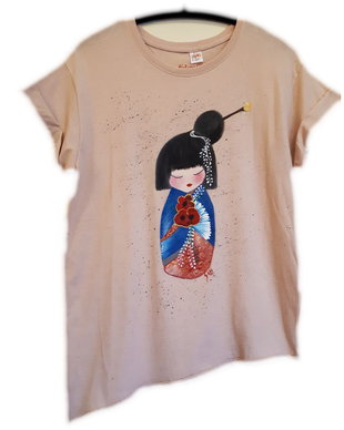 tricou pictat manual