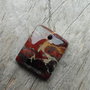 Pandantiv/cabochon jasp, 20x18 mm