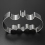 K0148 - Cutter / forma pt prajituri / lut polimeric, inox, liliac, 15x10x5mm
