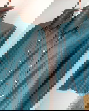 BLUZA CHANTUG MATASE NATURALA ALBASTRU