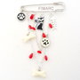 Paw - brosa pentru articole tricotate:pluovere,esarfe,..etc