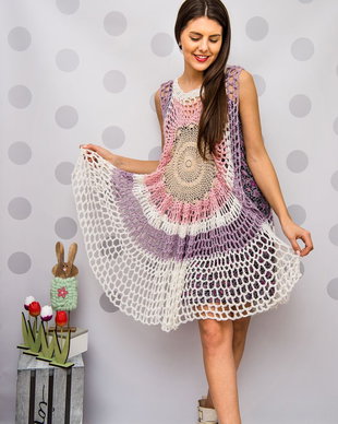 rochie /vesta crosetata