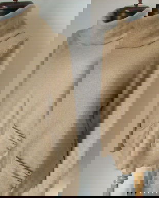 PULOVER CASMIR CARAMEL