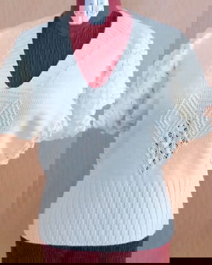 bluza-pulover tricotat