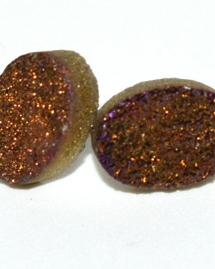 Cercei cuart druzy