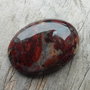 Cabochon jasp, aprox 30x22 mm
