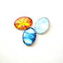 Cabochon sticla 25 x 18 mm