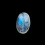 Moonstone  albastru oval - aprox  18 x 11.5 mm [ M7 ]