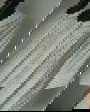 PARDESIU BUMBAC BRODERIE ENGLEZEASCA