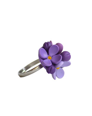 Inel liliac violet