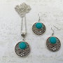 Set medieval alama & turcoaz