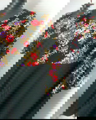 Rochie seara jerse floral