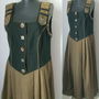 Rochie bavareza stofa lana