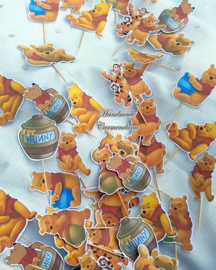Props-uri pentru candy bar  Whinnie the Pooh