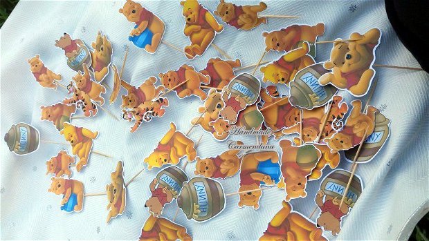 Props-uri pentru candy bar  Whinnie the Pooh