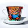 Ceasca cu Farfurioara "Spring Ink"- Nature & Colours Collection