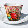 Ceasca cu Farfurioara "Spring Ink"- Nature & Colours Collection