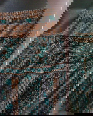 Fusta bumbac arabescuri