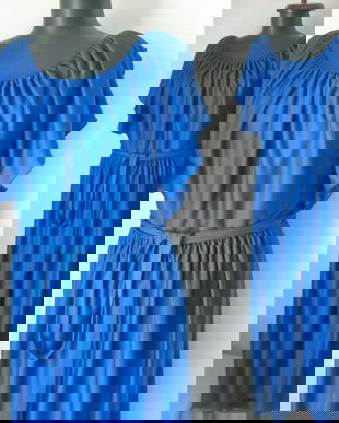 Rochie jerse albastru