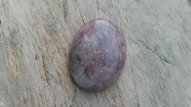 Cabochon lepidolit, 40x30 mm