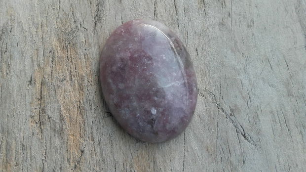 Cabochon lepidolit, 40x30 mm