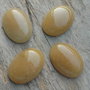 Cabochon aventurin galben, 30x22 mm