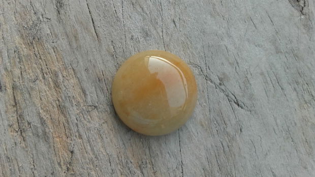 Cabochon aventurin galben, 25 mm  REZERVAT