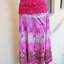 Fusta gipsy cu paiete-India