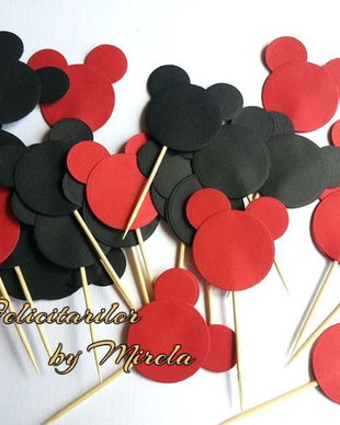 Toppers Minnie si Mickey Mouse