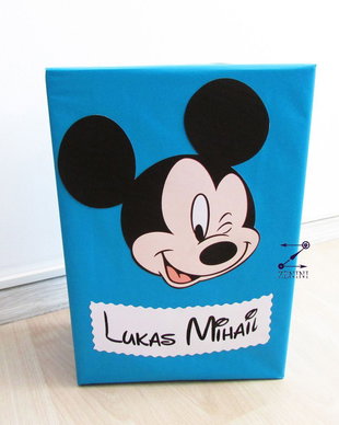 Cutie dar botez Mickey Mouse, cutie bani Mickey, botez Mickey Mouse