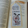 semn de carte pictat panza personalizat catel
