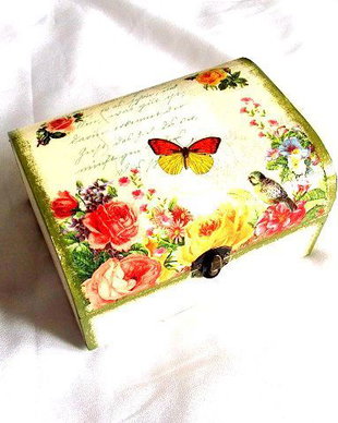 Cutie lemn decorata 32442