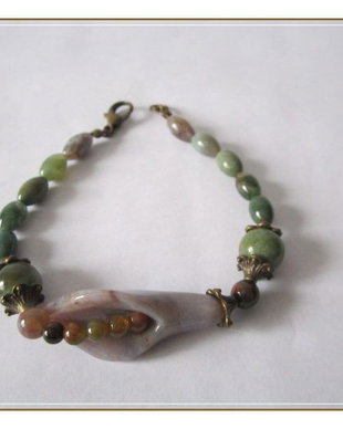 BRATARA- AGATE INDIENE