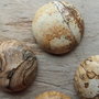 Cabochon picture jasper, 25 mm