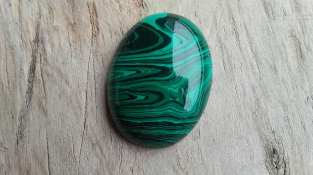 Cabochon malachit 40x30 mm  REZERVAT