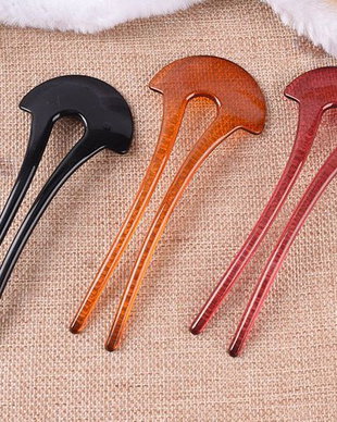 K0063 - (2buc) Baza pieptene plastic, negru, maro, roscat, 115mm