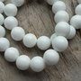 Agate albe 10 mm