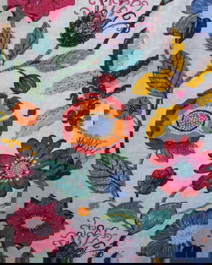 Set 2 draperii bohemian style