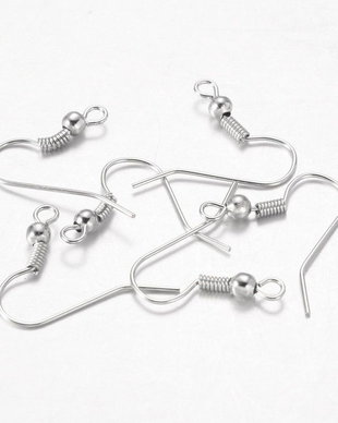 Tortite cercei platinum, 19mm