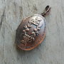Pandantiv locket cupru, 42x25 mm