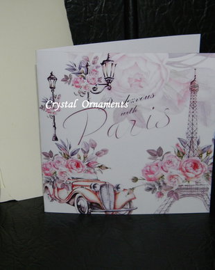 Invitatie nunta tematica paris