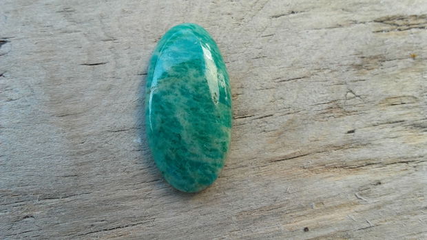 Cabochon amazonit, 23x13 mm