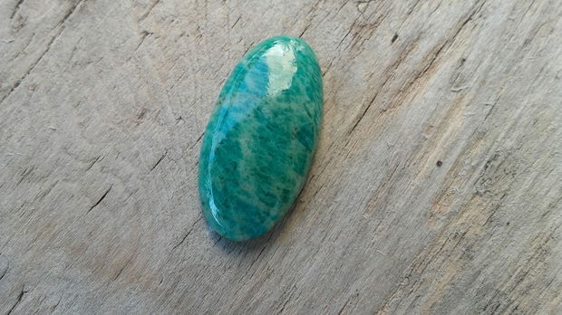 Cabochon amazonit, 23x13 mm